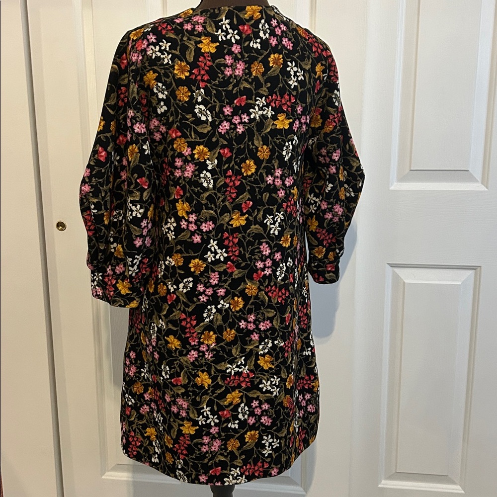 Zara Basic Floral Patterned Dress - image 5